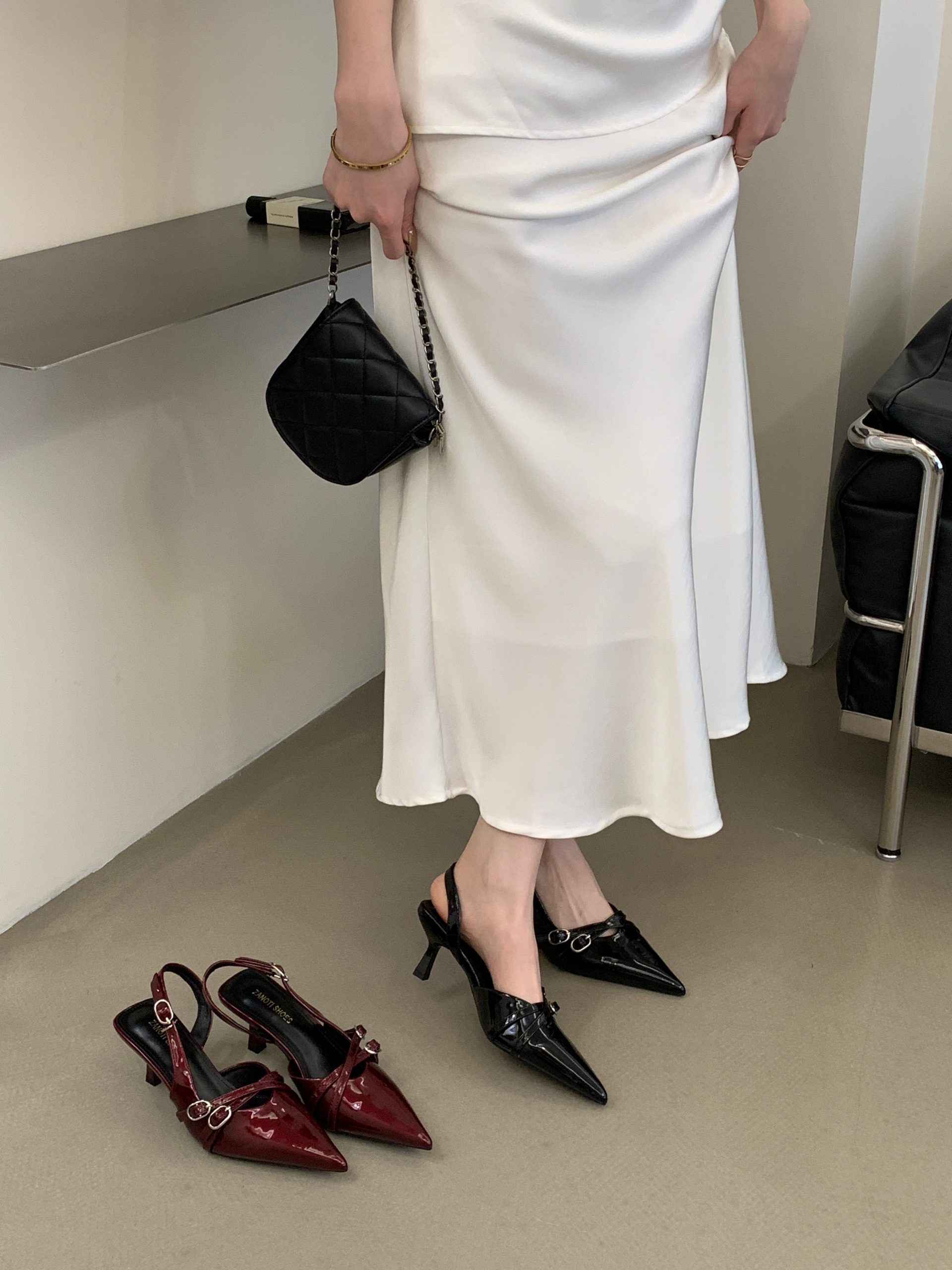 1781503675135_7YExbO.jpg 2026 Summer New French Style Pointed Toe Backless Sandals for Women Fashion Versatile Thin Heel Low Heel Shoes