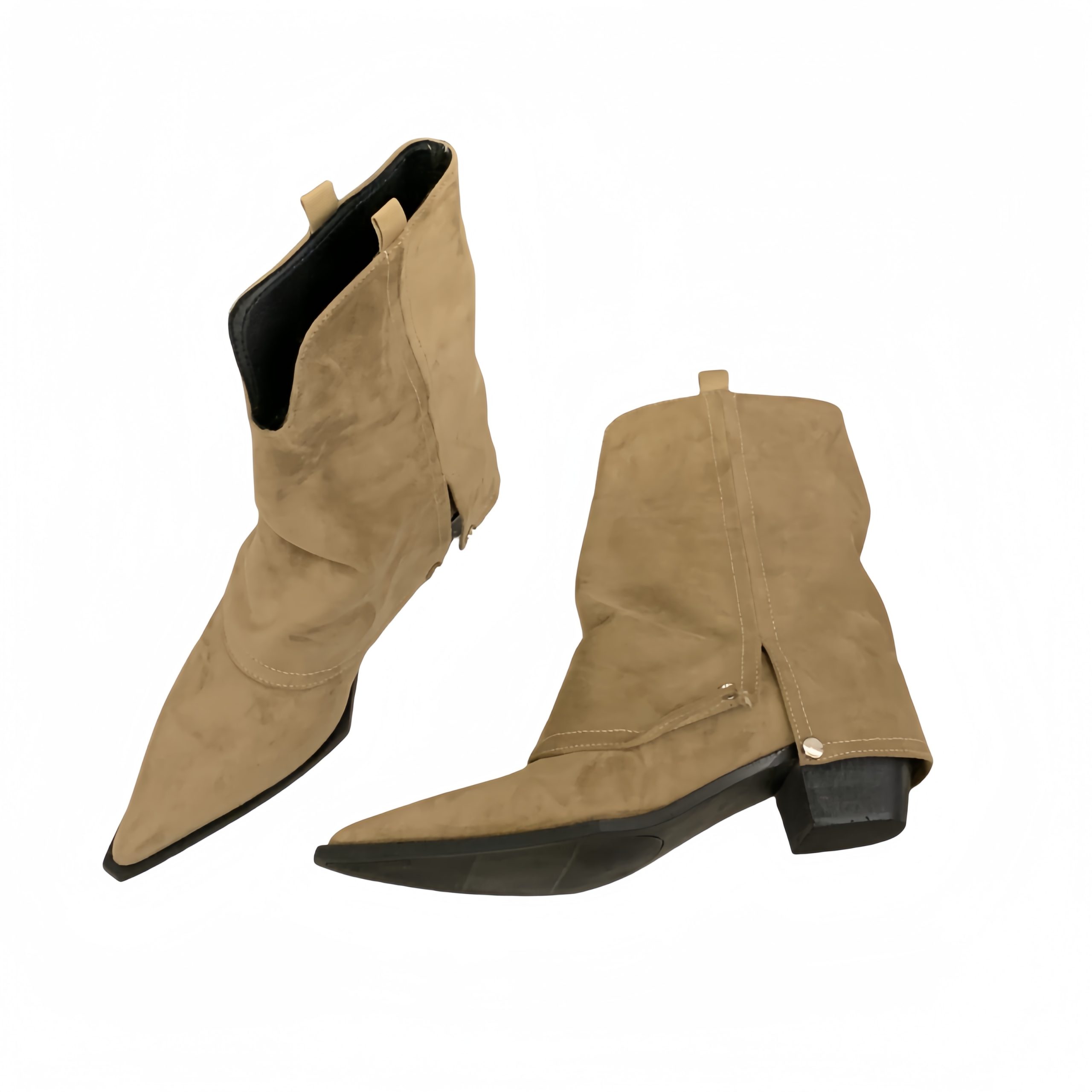 2024-new-winter-suede-chunky-heel-pointed-toe-boots-short-boots-british-retro-fashion-western-boots_4 2024 New Winter Suede Chunky Heel Pointed Toe Boots Short Boots British Retro Fashion Western Boots